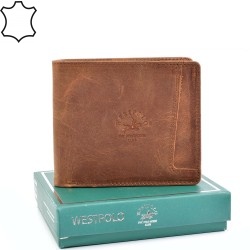 МЪЖКО ПОРТМОНЕ ОТ ЕСТЕСТВЕНА КОЖА-558C-ТАБА