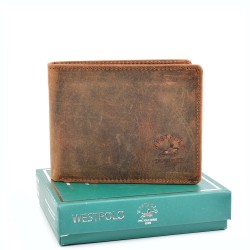 МЪЖКО ПОРТМОНЕ ОТ ЕСТЕСТВЕНА КОЖА-1432C-ТАБА