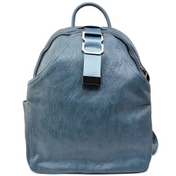 БЪЛГАРСКА ДАМСКА РАНИЦА-9082-СИНЯ