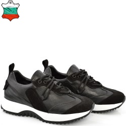 ДАМСКИ КЕЦОВЕ ОТ ЕСТЕСТВЕНА КОЖА-KAILY-1625-ЧЕРНИ