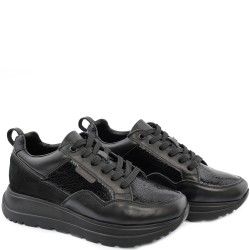 ДАМСКИ КЕЦОВЕ ОТ ЕСТЕСТВЕНА КОЖА-OMEGA-4071-ЧЕРНИ