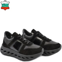 ДАМСКИ КЕЦОВЕ ОТ ЕСТЕСТВЕНА КОЖА-ROSA-11-ЧЕРНИ