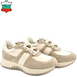 ДАМСКИ КЕЦОВЕ ОТ ЕСТЕСТВЕНА КОЖА-KAILY-8008-БЕЖОВИ