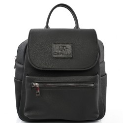 БЪЛГАРСКА ДАМСКА РАНИЦА-C1353-ЧЕРНА